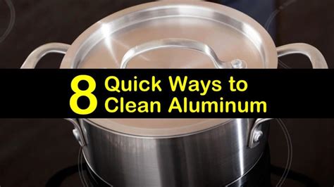 what will clean aluminum quickly